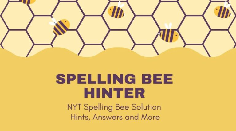 Spelling Bee Hints